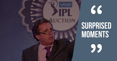 Surprised moments in IPL Auction 2018