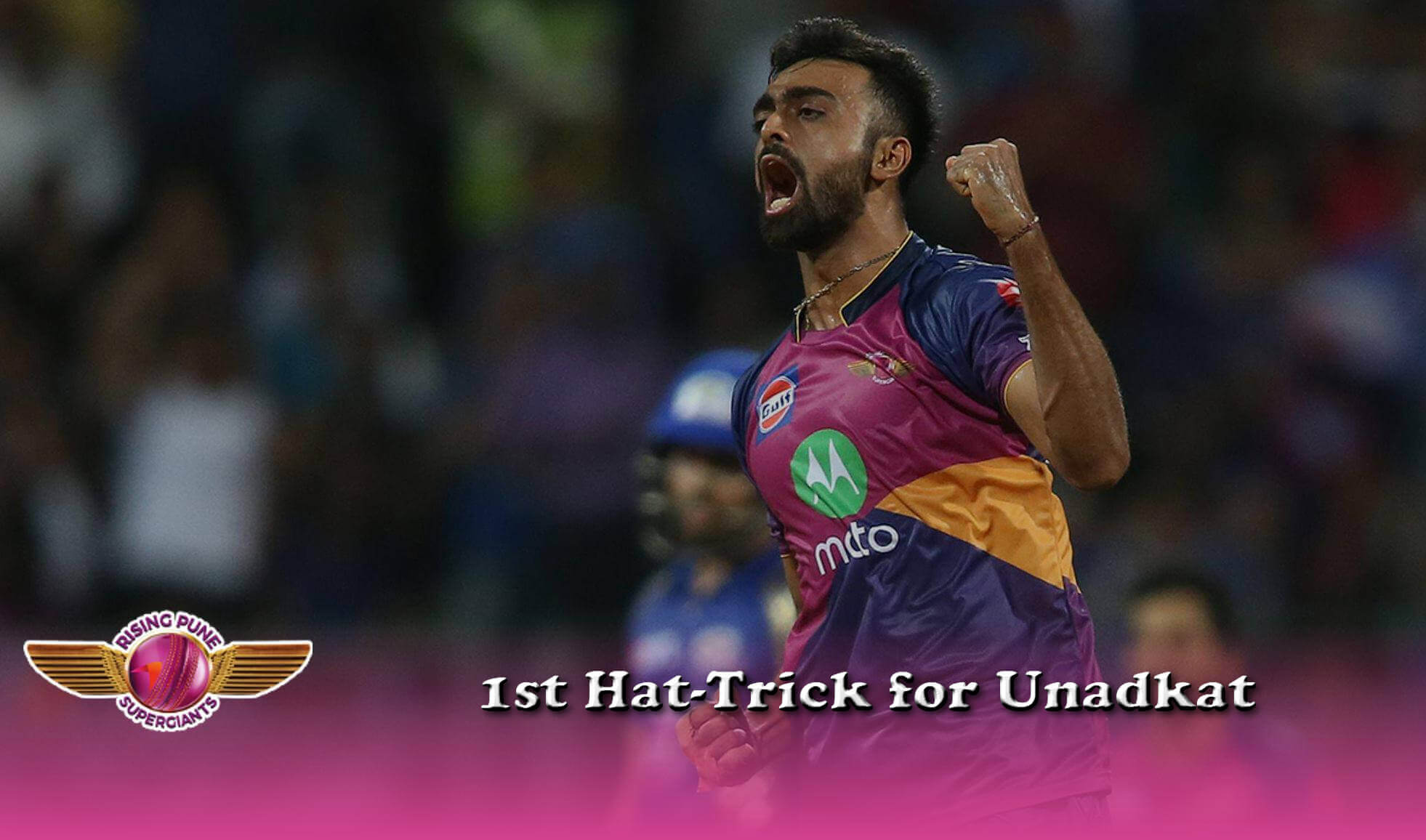 Jaydev Unadkat Hat trick in ipl