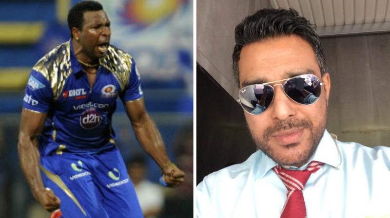 Pollard's "BrainLess" remark to Sanjay Manjrekar | Pollard Vs Manjrekar - IPL 2017 Pollard's "BrainLess" remark to Sanjay Manjrekar | Pollard Vs Manjrekar - IPL 2017