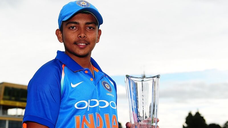 prithvi shaw ipl uncapped player